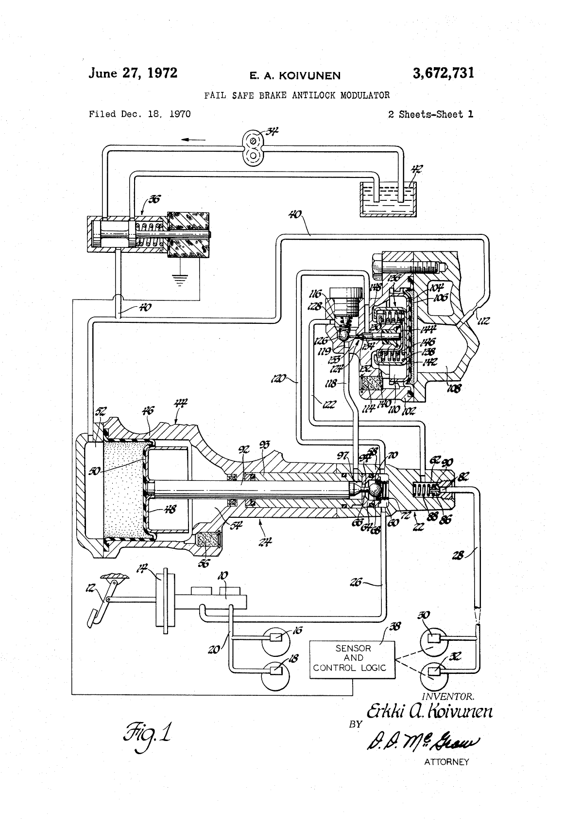 Patent US3672731A Image 1