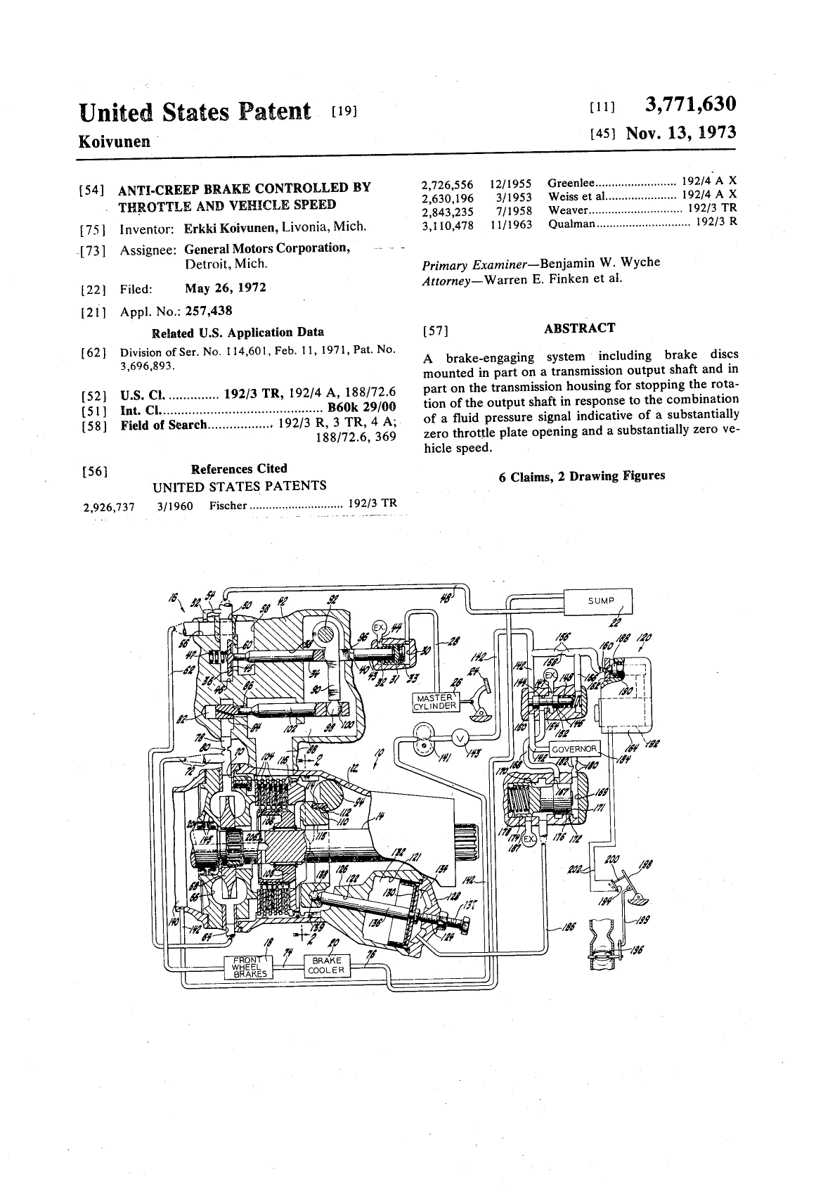 Patent US3771630A Image 1