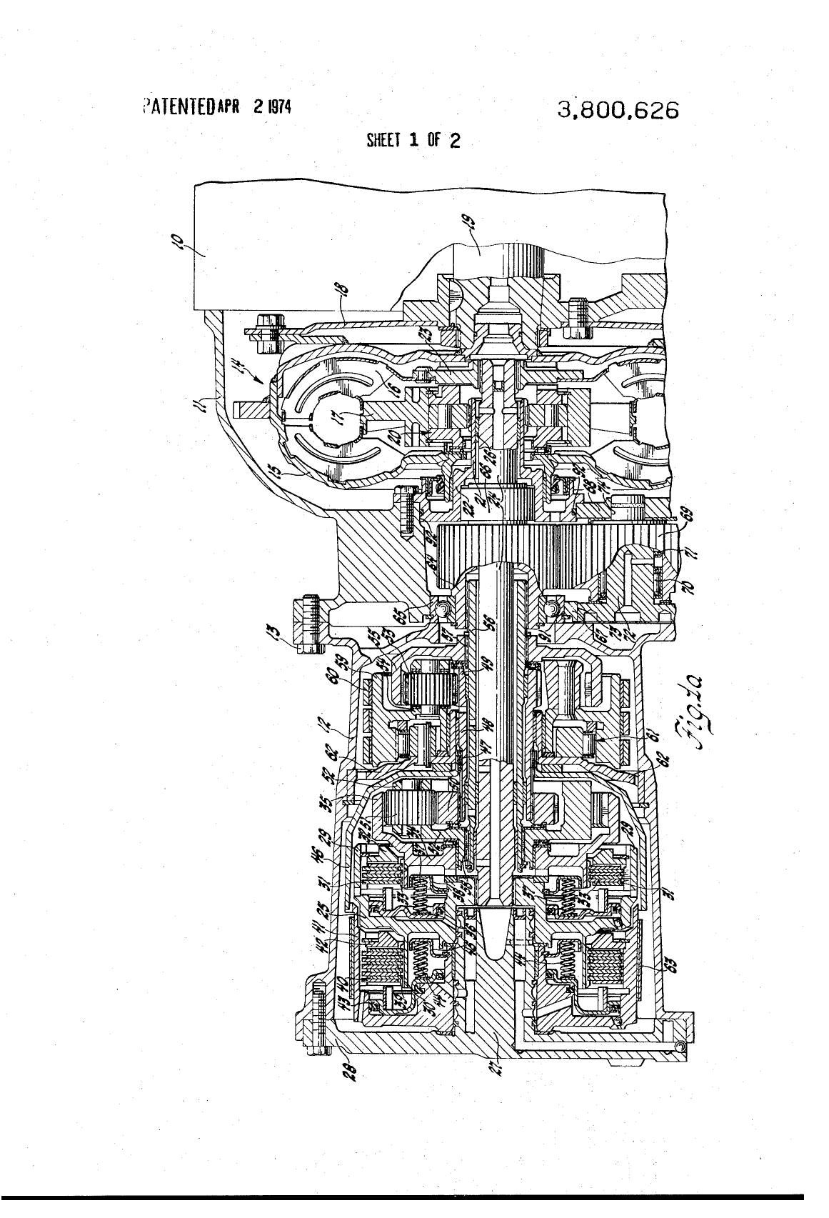Patent US3800626A Image 2