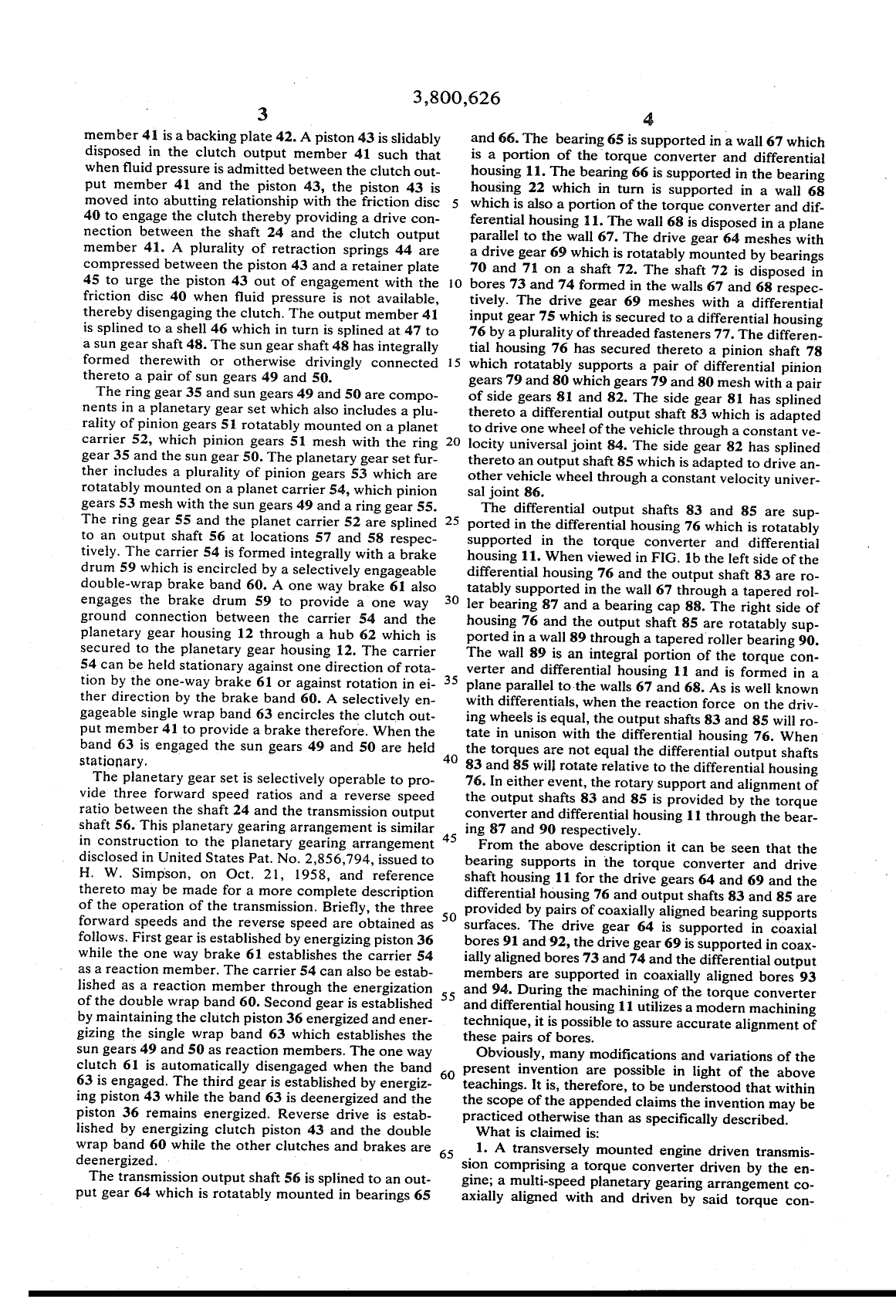 Patent US3800626A Image 5