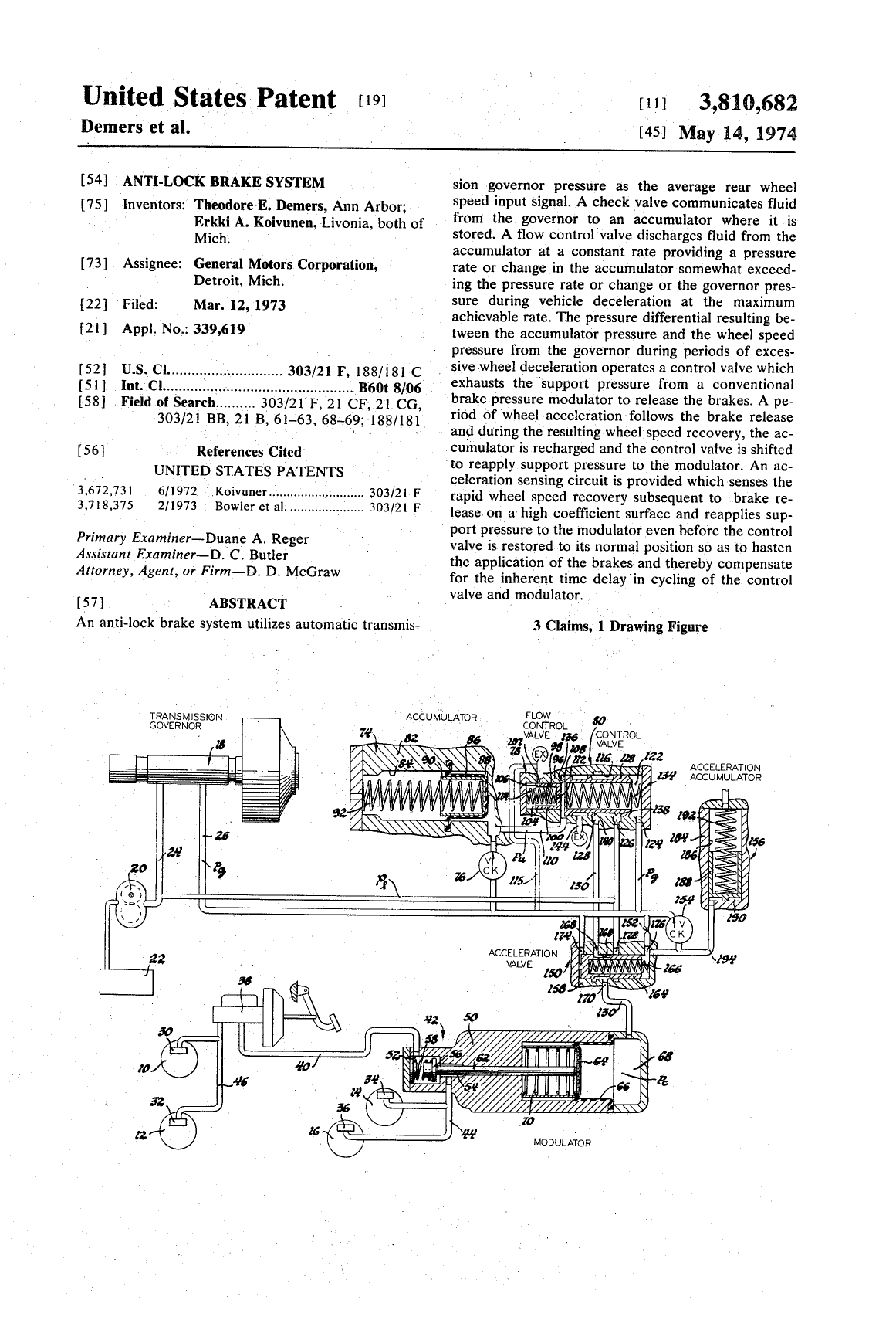Patent US3810682A Image 1