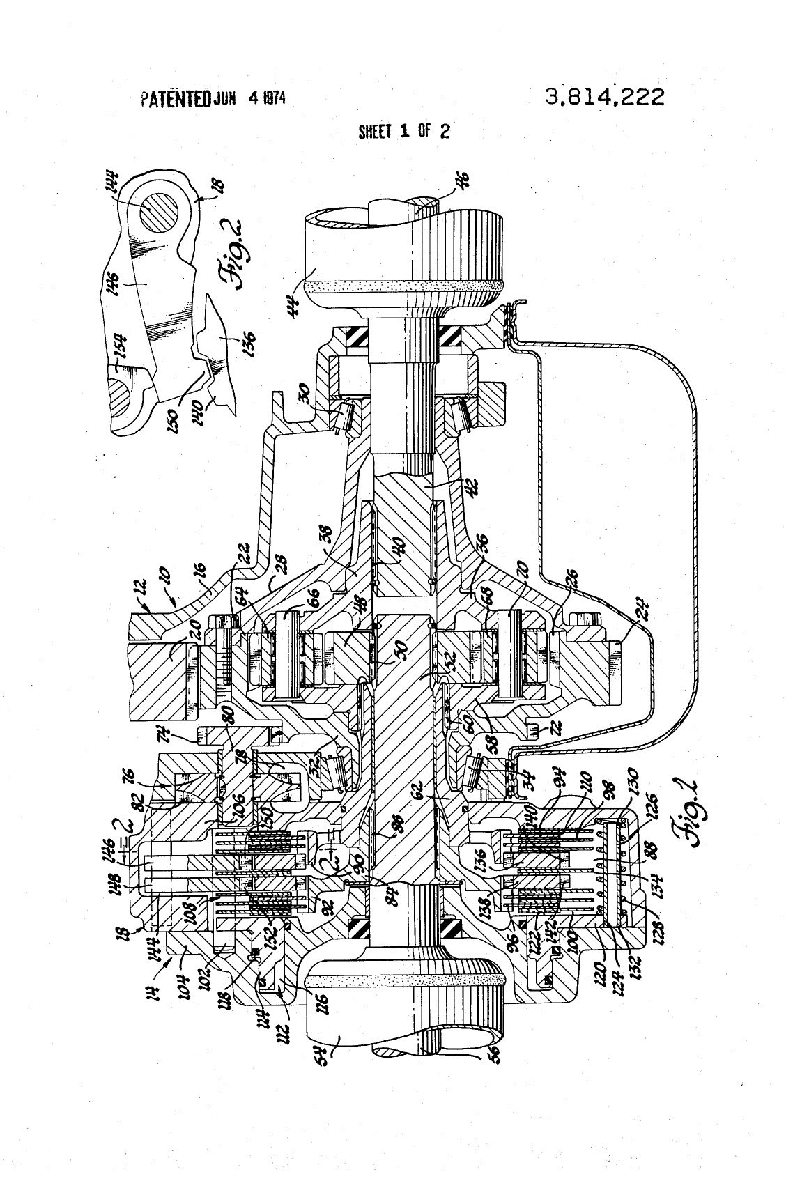 Patent US3814222A Image 2