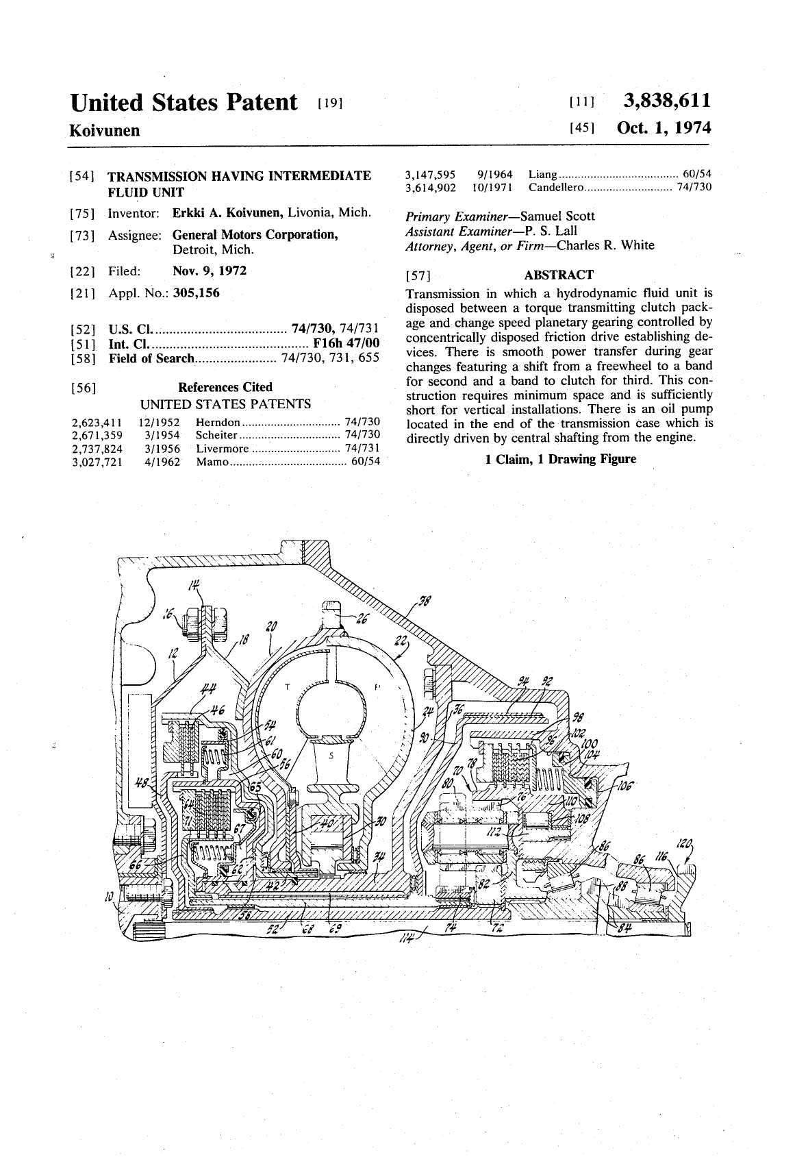 Patent US3838611A Image 1