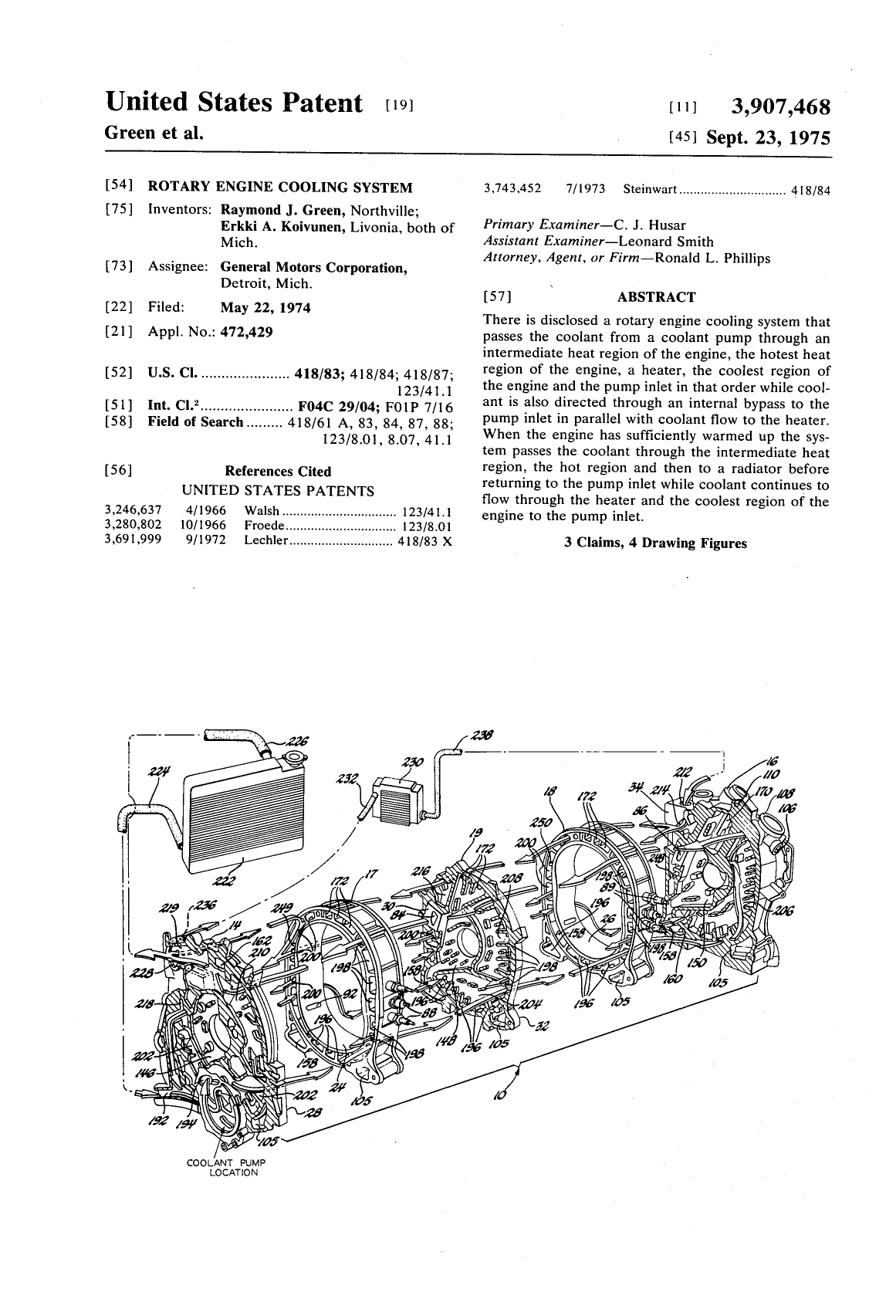 Patent US3907468A Image 1