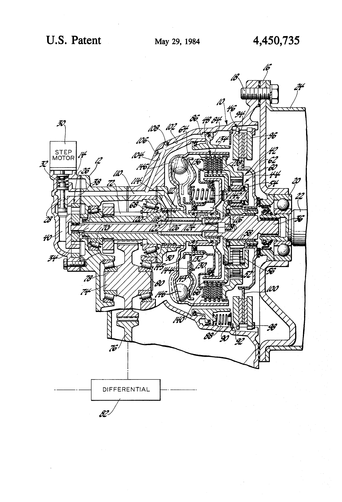 Patent US4450735A Image 2