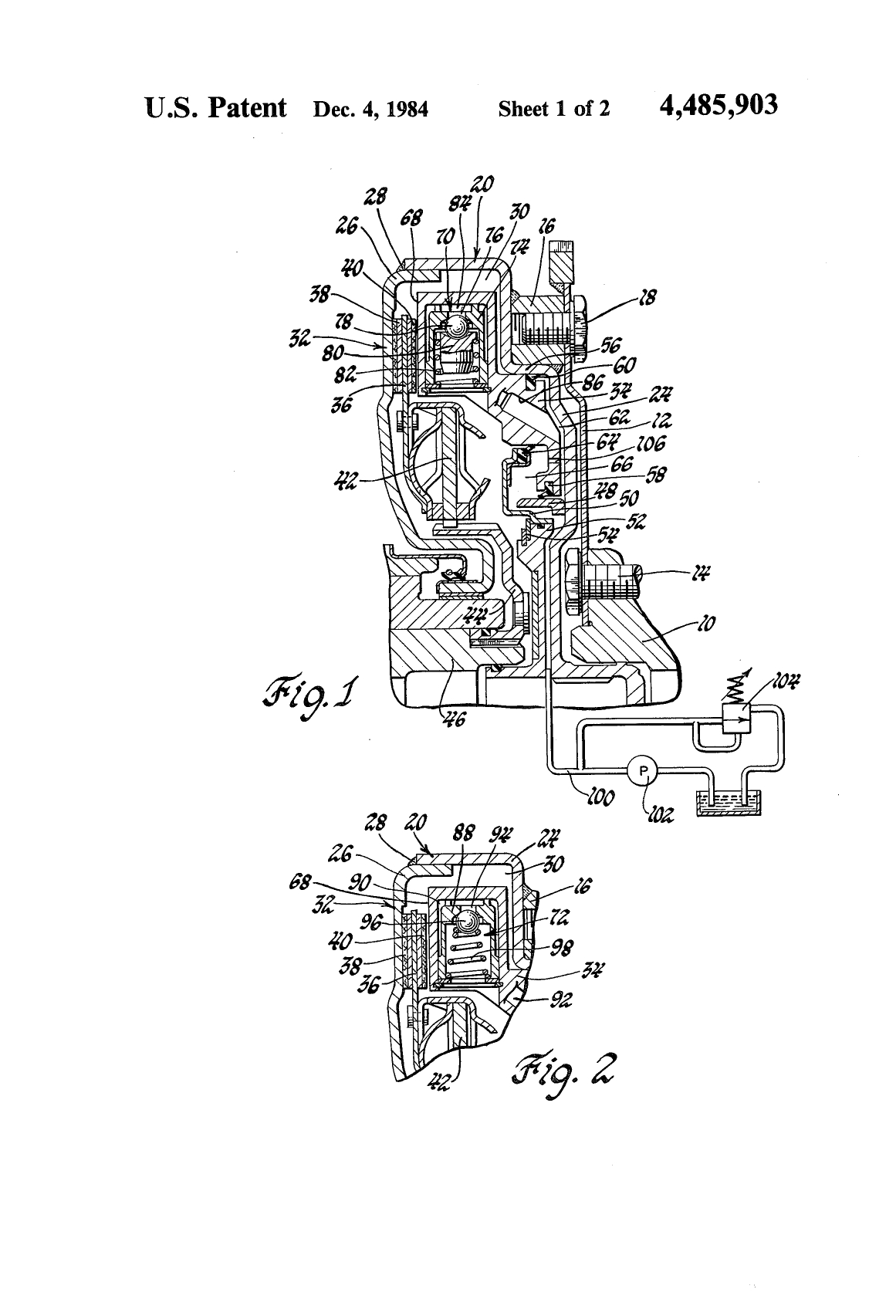 Patent US4485903A Image 2