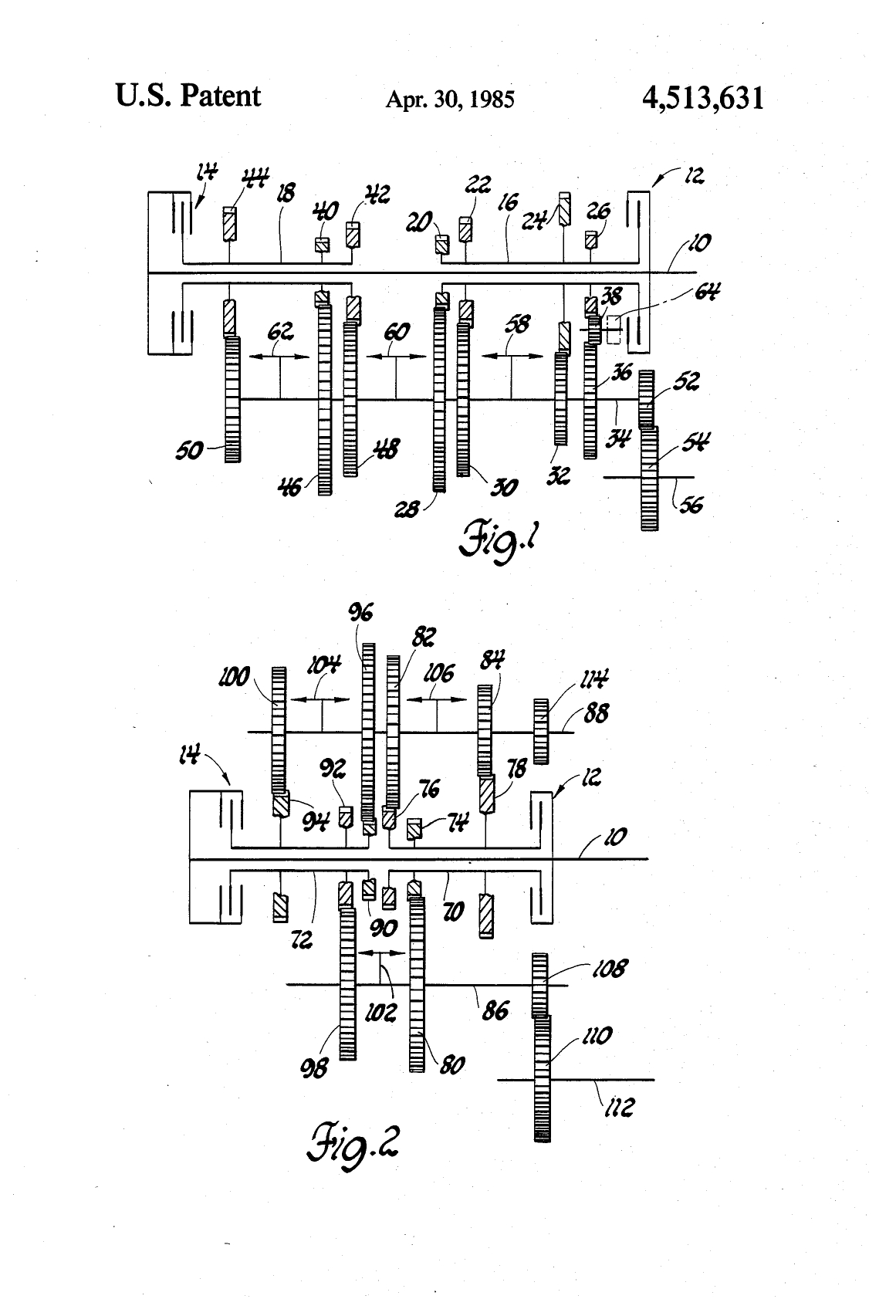 Patent US4513631A Image 2