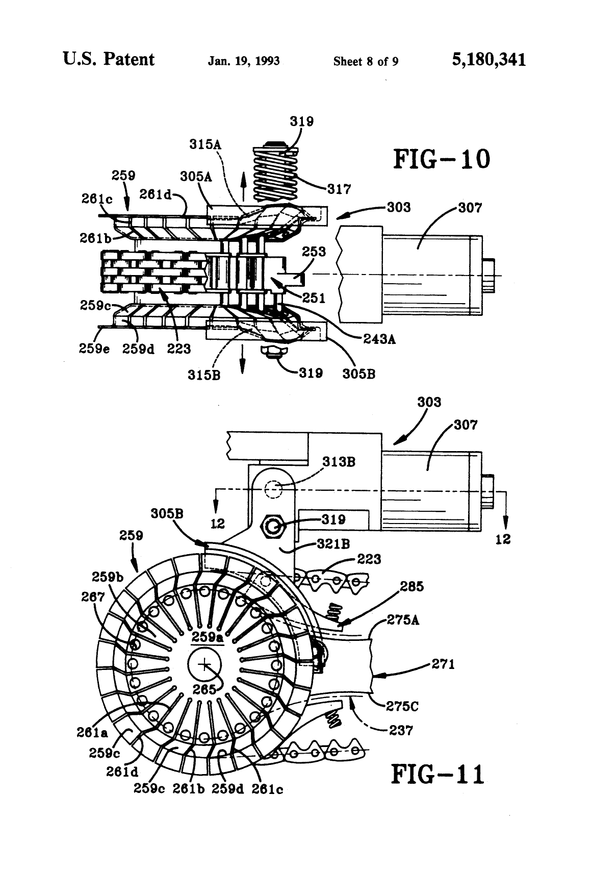 Patent US5180341A Image 15