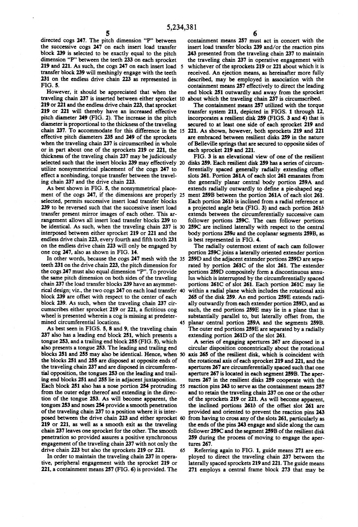 Patent US5234381A Image 6