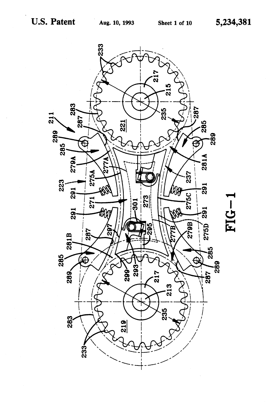 Patent US5234381A Image 10