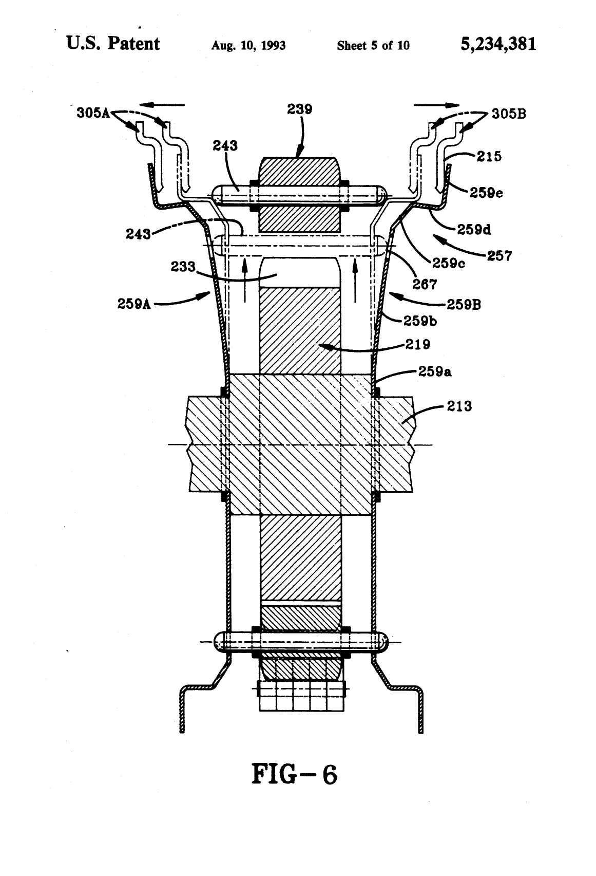Patent US5234381A Image 14