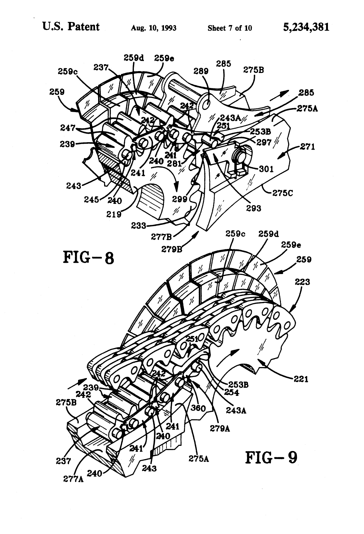 Patent US5234381A Image 16